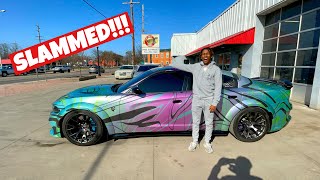 I LOWERED MY CHARGER HELLCAT REDEYE *TOO LOW* 😱