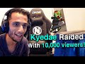 So Kyedae raided my stream and I hit a crazy clip...
