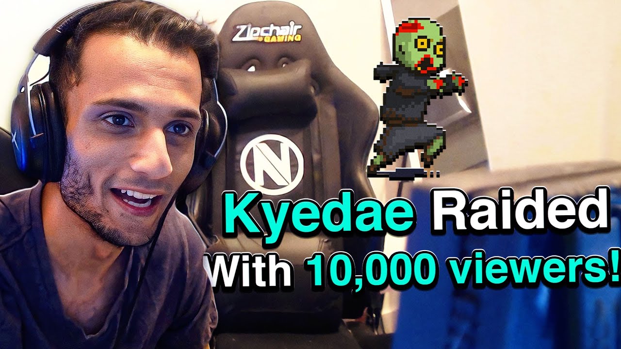 So Kyedae raided my stream and I hit a crazy clip...