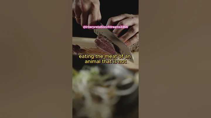 WHAT DOES IT MEAN TO EAT MEAT IN A DREAM?/BİBLE MEANİNG/İNTERPRETATİON OF DREAMS/SHORTS/#meat