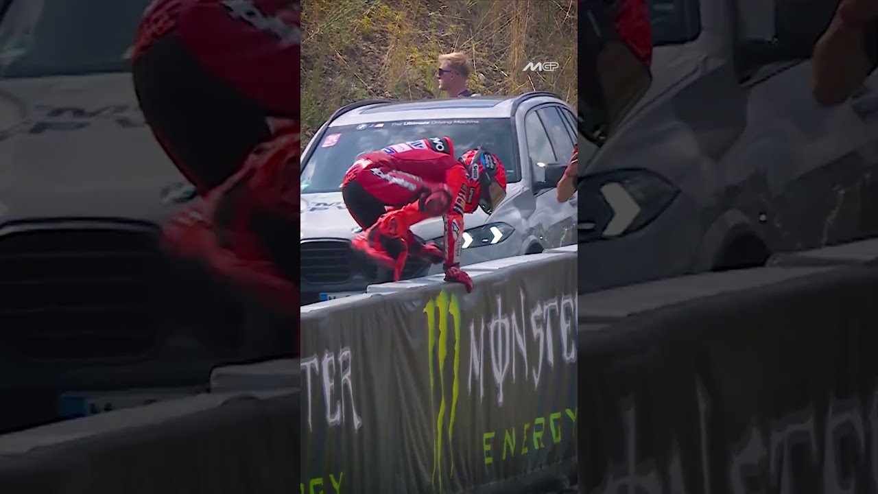 Marc Marquez Celebrates In Front Of The Fans 2025 Czech GP