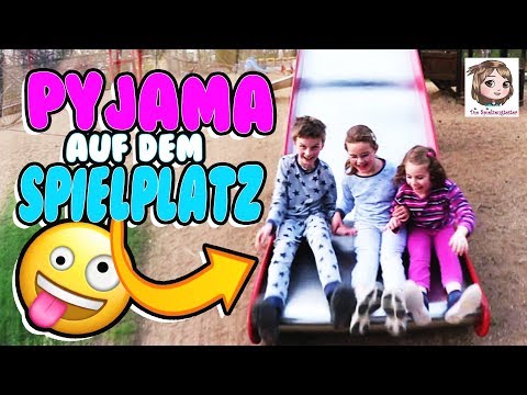 PYJAMA PARTY IM FREIZEITPARK 😃 Im Schlafanzug mit Freunden auf den Spielplatz 🙈 Schloss Thurn