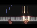 Attack on titan levis pain  piano cover  omakepfadlib  piano tutorial  ccai
