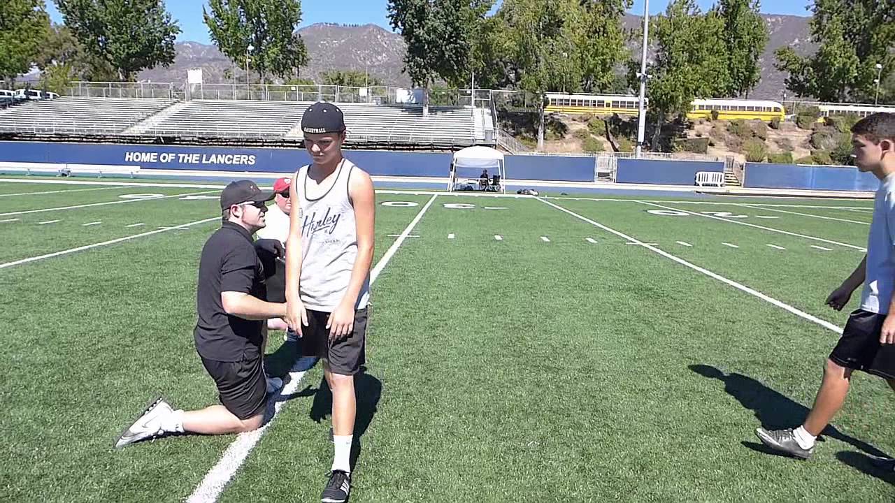 Wizard Sports Kicking and Punting Leg Lock Speed Bag YouTube