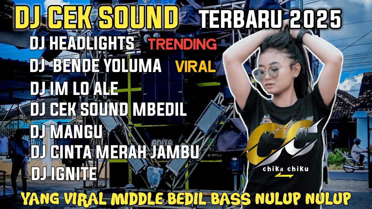 CEK SOUND VIRAL🐰DJ HEADLIGHTS ALAN WALKER BASS NULUP MBEDIL MBEDIL TERBARU 2025