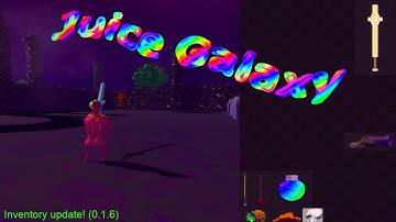 Inventory & Monster loot! Juice galaxy (0.1.6) Update