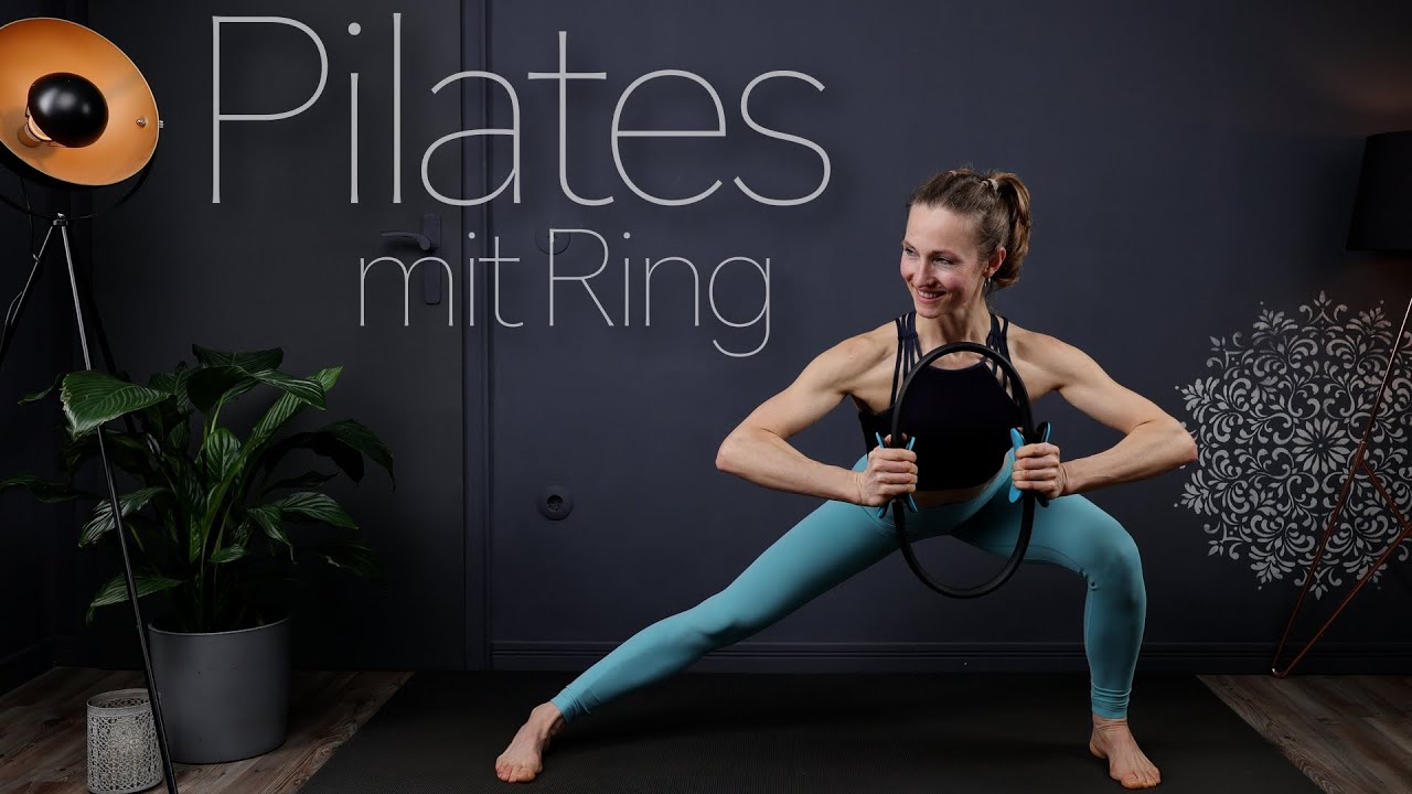 45 Min FULL BODY PILATES mit Ring | effektives Ganzkörpertraining für Fortgeschrittene