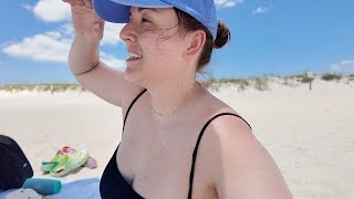 Chillen op het strand van St. Andrew State Park | Vloggloss 3444