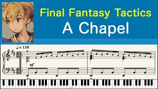 ピアノ楽譜] A Chapel - Final Fantasy Tactics (PS1) - YouTube