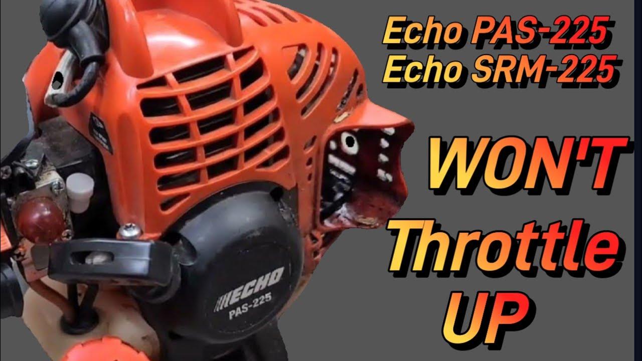 How to Repair Trimmer that Wont Rev up Echo PAS225 or Any 2 Cycle