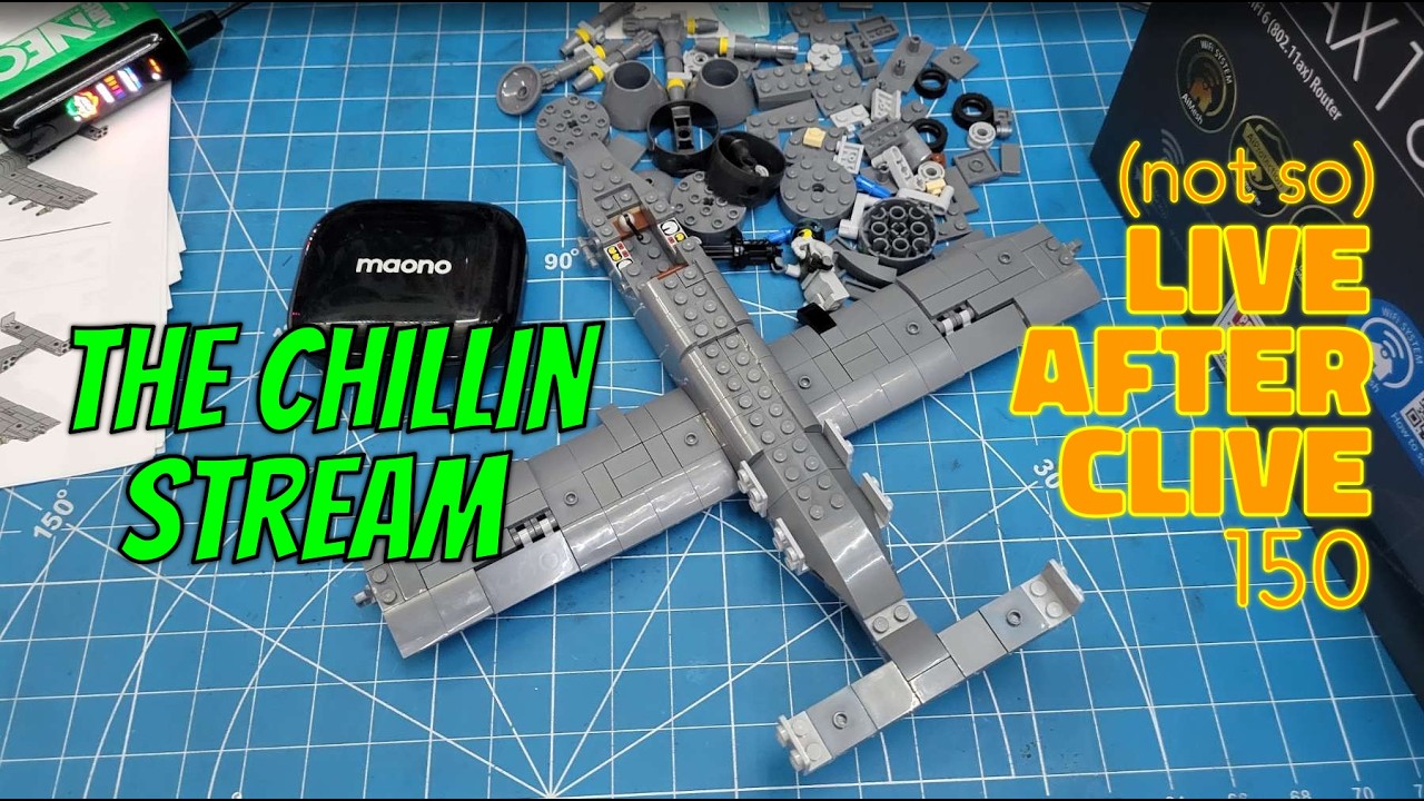 LIVE AFTER CLIVE 149 - The Stuff Stream. We Start When BigClive Stops!! Chill Tech Chat & Cats!!