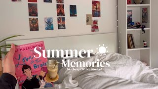 summer diary ☀️ (amusement park, bookstores and romance books)