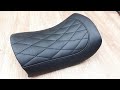 НЕОБЫЧНОЕ СИДЕНИЕ МОТОЦИКЛА. UNUSUAL MOTORCYCLE SEAT.