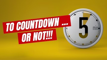 Countdown Timer? Should You Use One for  Your Live Streams?