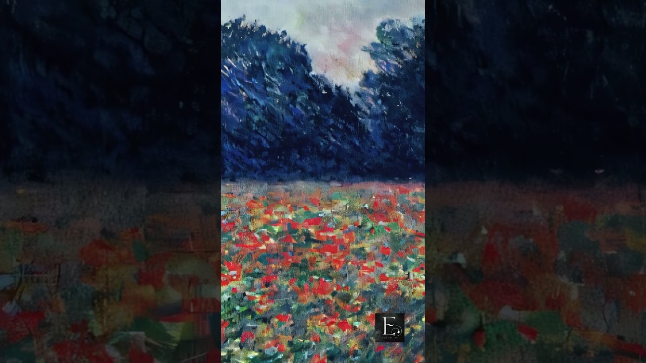 Monet was addicted to red