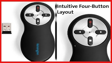 Kensington Wireless Presenter with Red Laser Pointer (K33272WW)