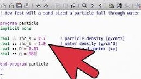 Fortran Derlenmesi ve Çalıştırılması-Ders 2