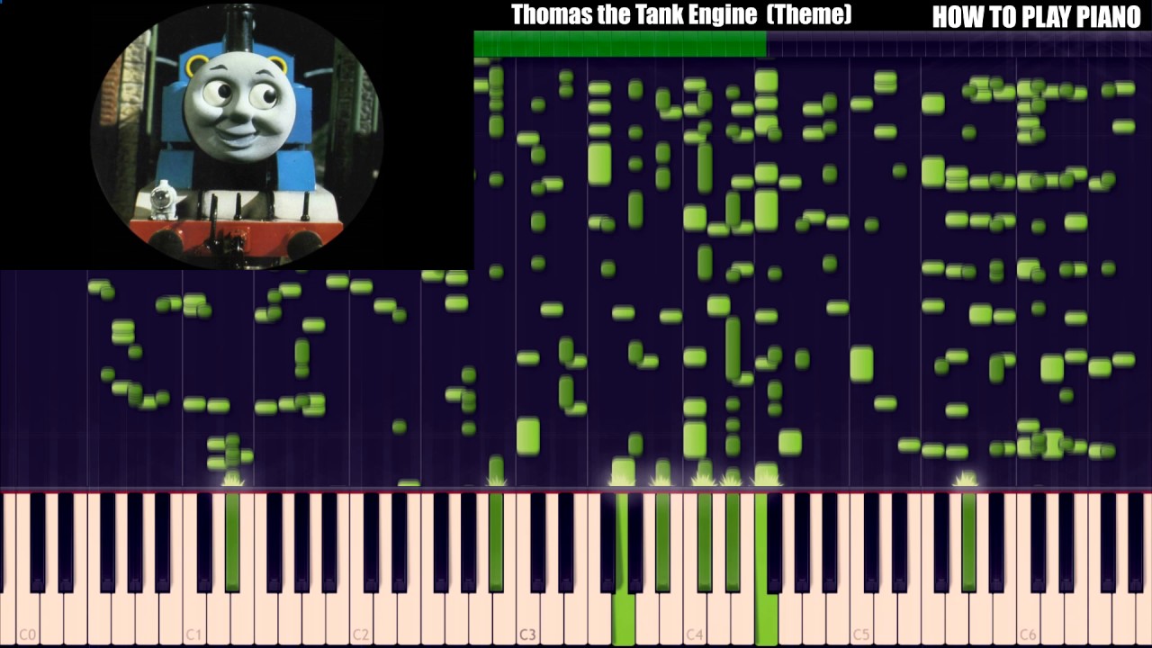 Tom plays piano