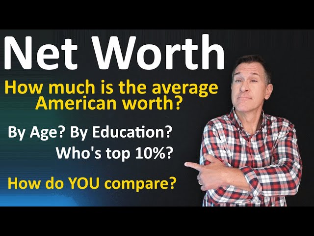 The average net worth of Americans by age