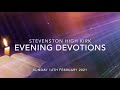 Evening Devotions (14-02-21)