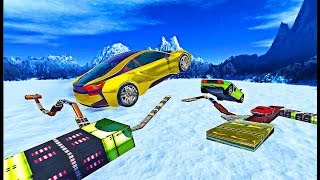 Sky Impossible Track Car Stunt 2 - Impossible Car Driving - Android GamePlay screenshot 1