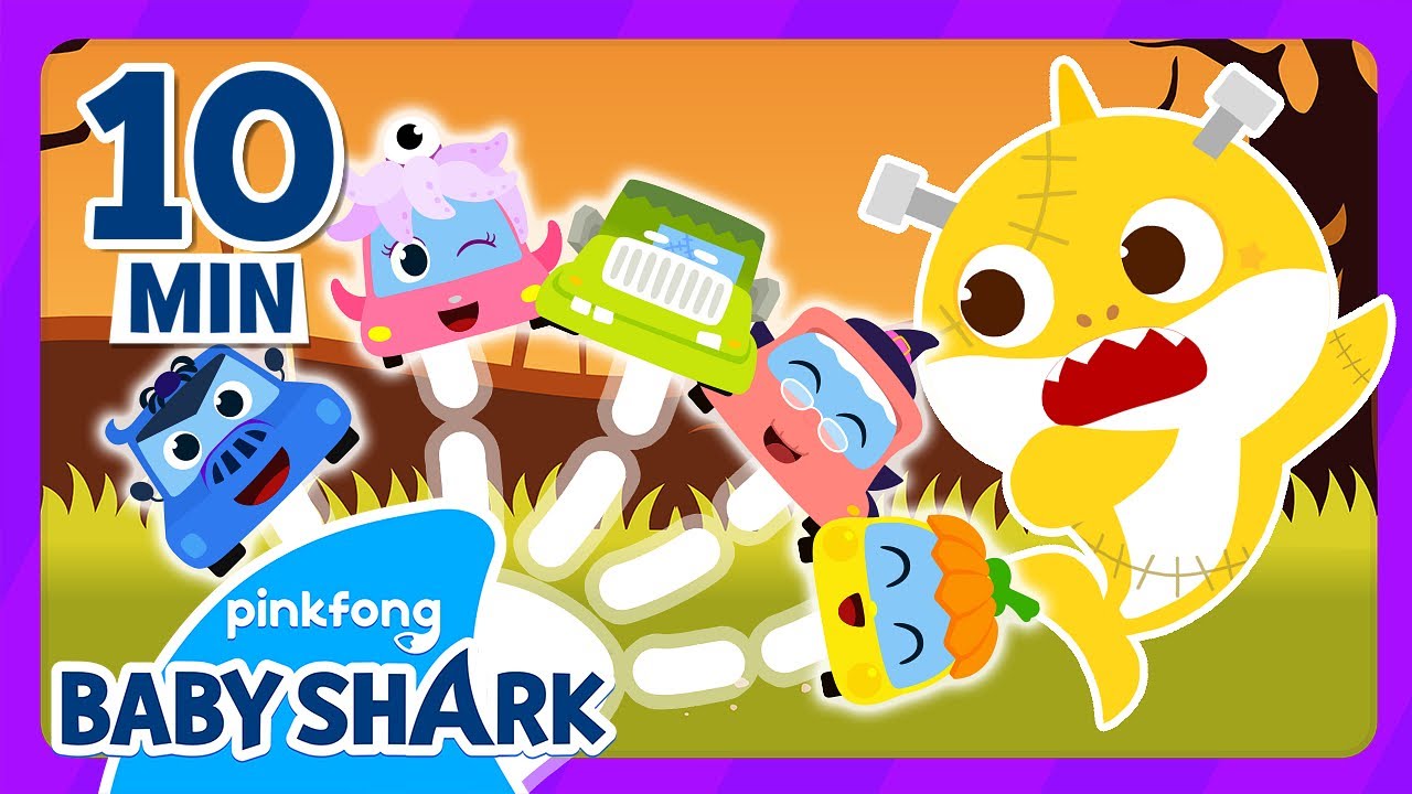 Zombie Finger Family Baby Shark | +Compilation | @Baby Shark! Best Shows: Colors, ABCs & Puzzles
