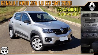 RENAULT KWID ZEN 2020 EM DETALHES | CANAL ROUTE 99