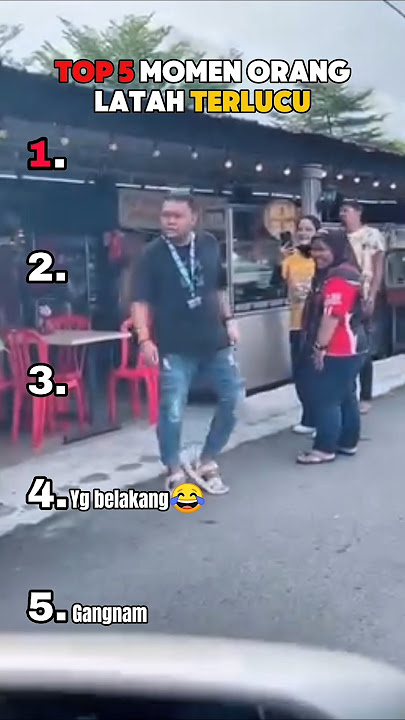 TOP 5 momen terlucu orang latah 😂🤣‼️