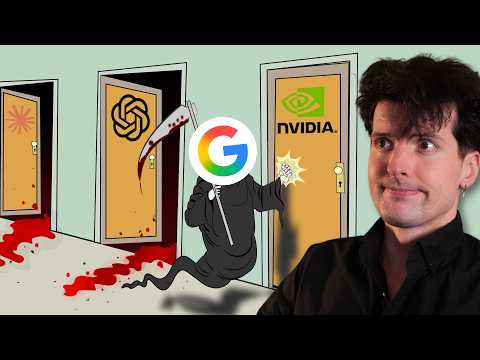 Thumbnail for NVIDIA's first real competition (Google is KILLING it) 18 minutes"}}},"descriptionSnippet":{"runs":[{"tex