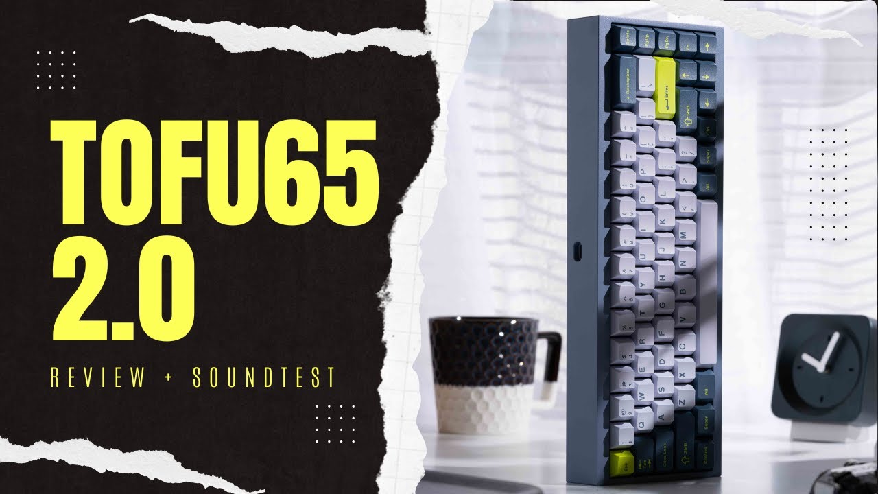The TOFU65 2.0 has been REVIVED for 2023 TOFU65 2.0 Review and Sound