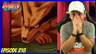 🦊 KURAMA - THE NINE TAILED FOX 🦊 | Boruto Episode 218 - Partner | Reaction