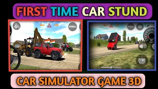 CAR SIMULATOR GAME 3D 🥰 first time car stunt #carsimulator  screenshot 5