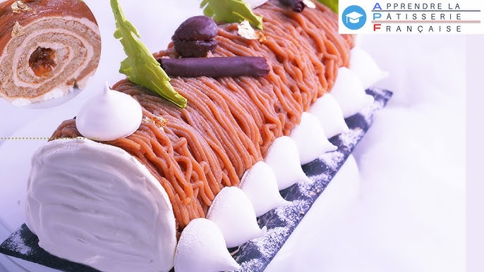 Bûche roulée aux marrons et à l'orange - Albal