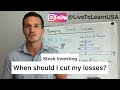 When Should I Sell My Losing Stock? | Investing for Beginners