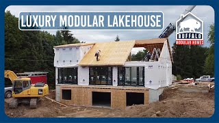 Luxury Modular Lakehouse With 3 Levels Of Walkouts! - Erected In 1 DAY!
