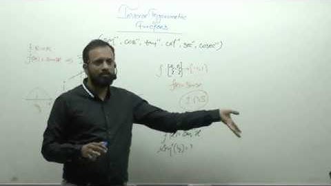 Introduction to Inverse Trigonometric Functions-01 By Prakash Gupta (PG Sir) B.Tech. IIT Bombay