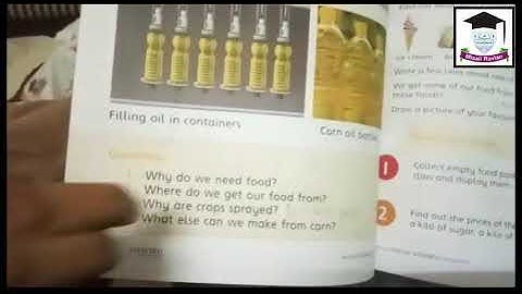 Class 2 SST Unit 3 Food and Clothe Lesson 6 Food 3 Reading page no 29 to 32