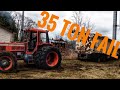 TRACTOR PULL: SAME Hercules 160 Attempts to Pull 70K# Loaded Truck (Fail)