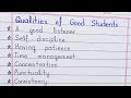 | Qualities of Good Students | Top good qualities of a Student |