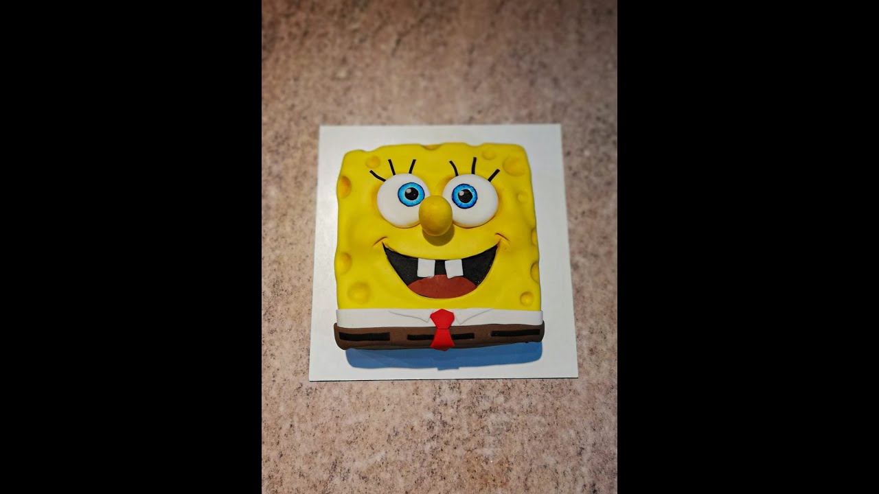 TORTA BOB ESPONJA - PASO A PASO