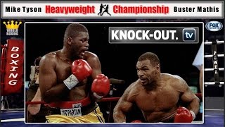 Mike Tyson Vs. Buster Mathis, Jr. Full Show December 16, 1995.