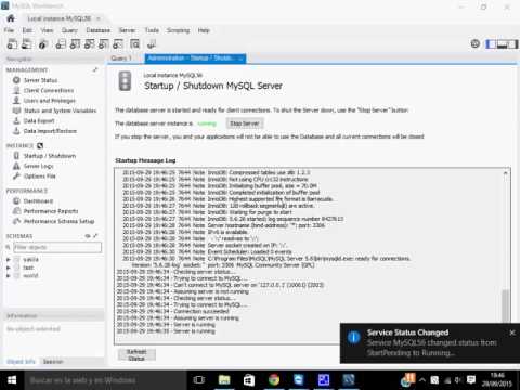 Video: Cómo Iniciar El Servidor Mysql