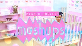 Mash Ups: How to Make Baby Doll Crafts | Doll Crib | Baskets & Bassinets | Playground and More