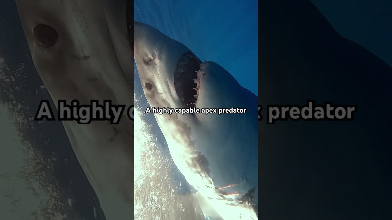 Inside a Great White’s mouth 😍 