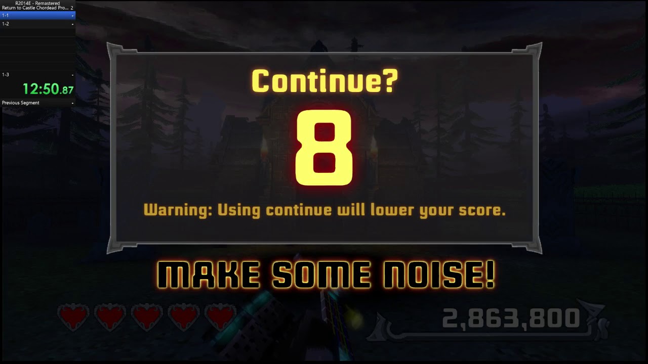 Rocksmith 2014 Remastered Return to Castle Chordead Progression 1 Speedrun in: 