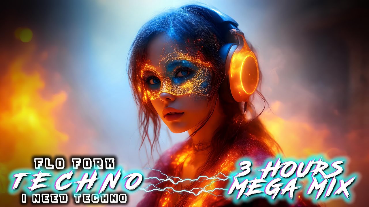 FLO FORK - TECHNO RAVE 🎵 3 HOURS🎵 TECHNO MIX 2025 🎵 EDM #26 - YouTube