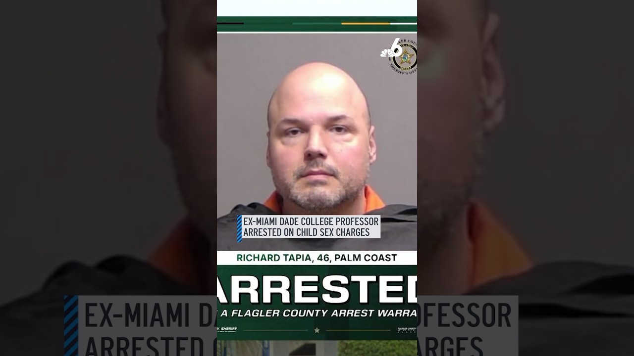 Ex-Miami Dade College professor arrested on child sex charges