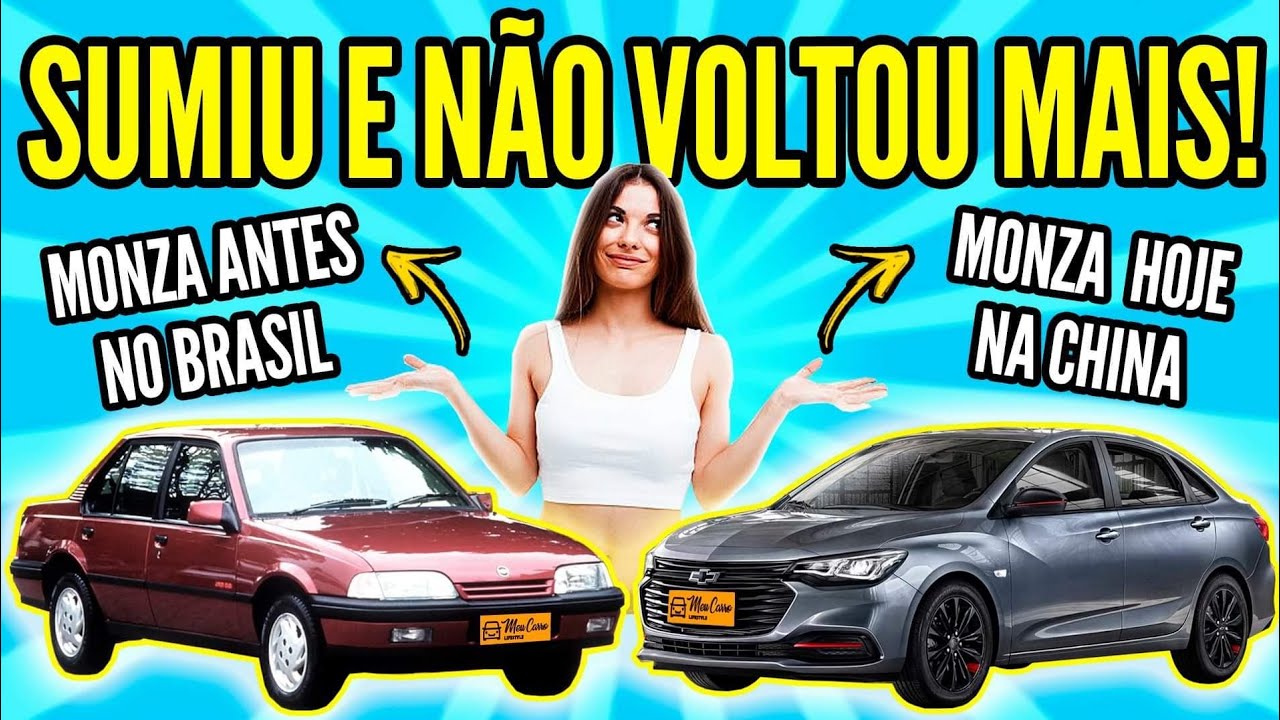 CARROS EXCELENTES que SUMIRAM SÓ no BRASIL!