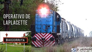 Operativo de LAPLACETTE | ALCo RSD16 - 8230 con cargados por Estación Baigorrita! | 02/10/21.