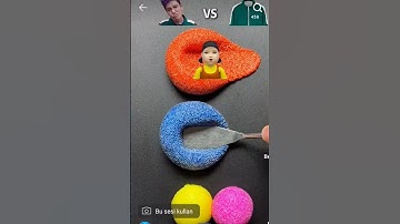 Guess the mixed colors of Squid Game 2 #satisfying #oddlysatisfying #sharkzhan2 #shortvideo